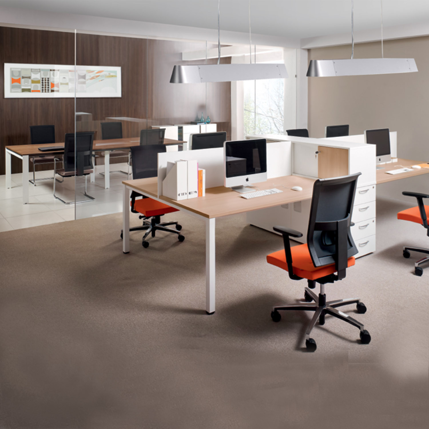 Flexido Bench Desk System | Open Plan Offices | Apres Furniture